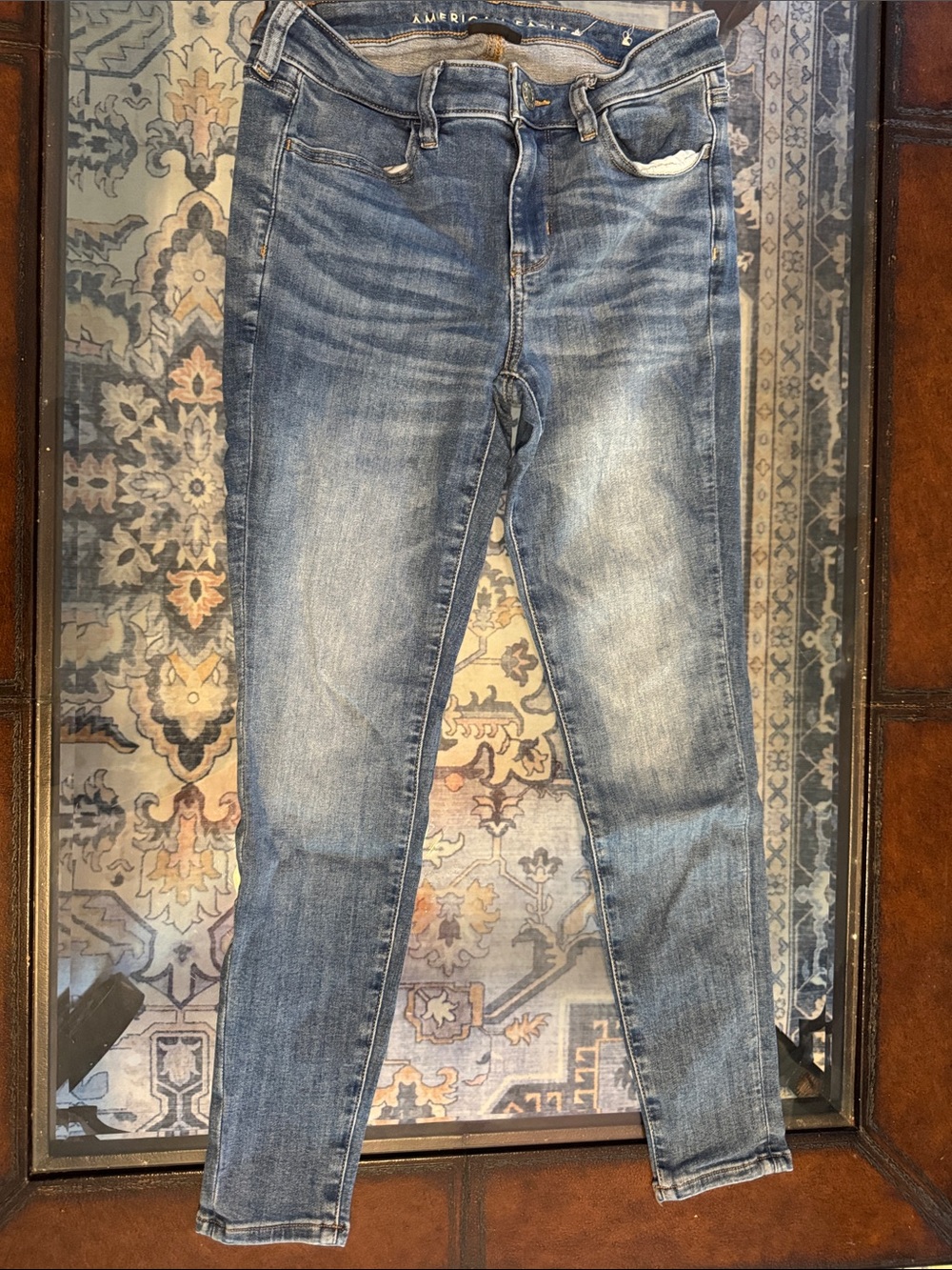 American Eagle Outfitters Light Blue Skinny Jeans